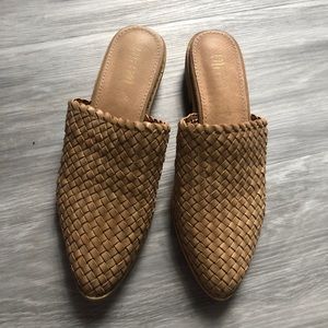 Slip on shoe with small heel